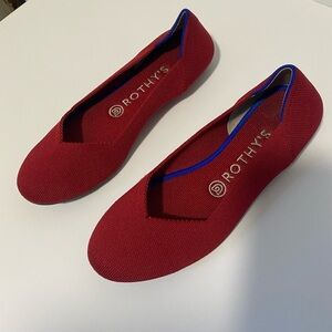 Rothy's Women's Flats- Red 7.5